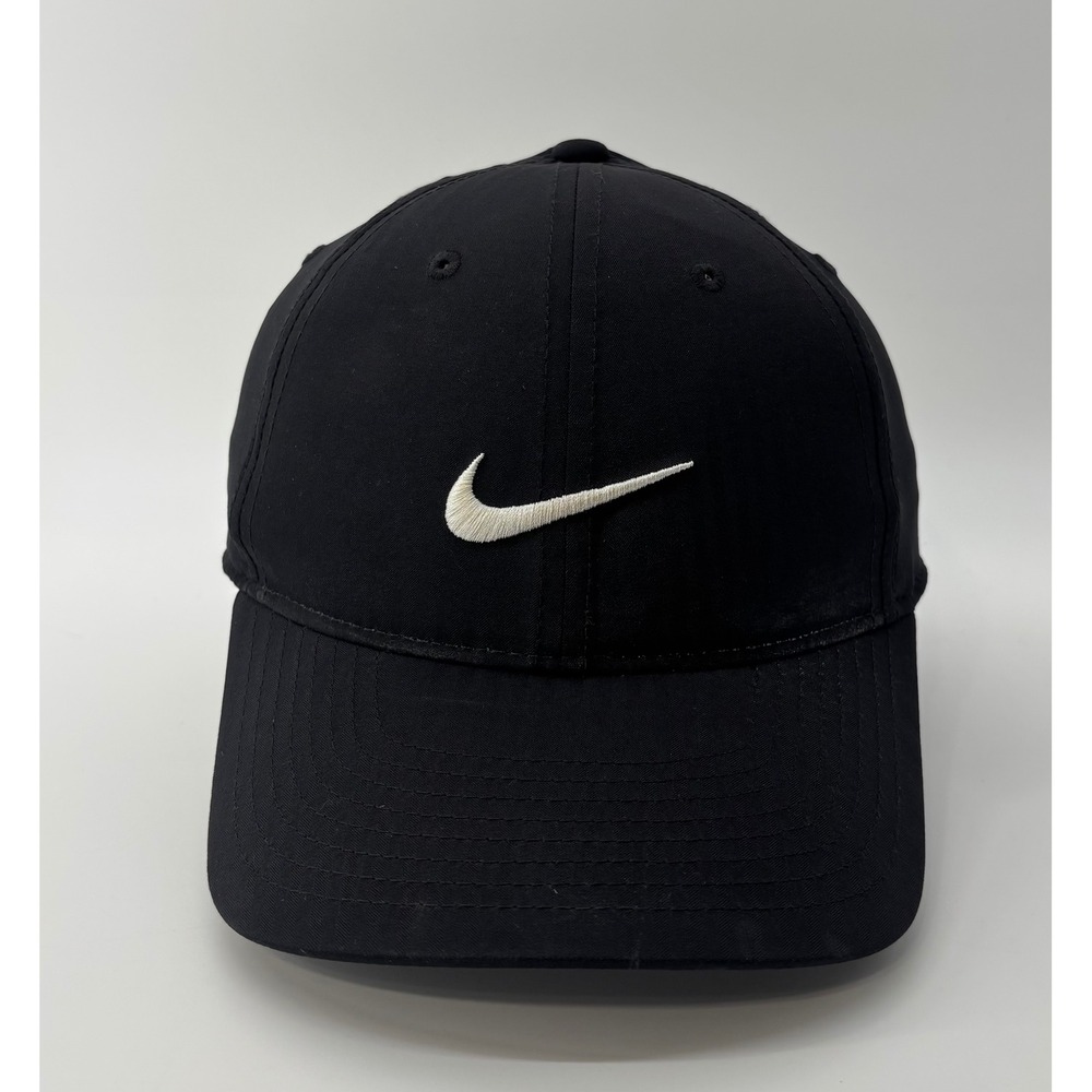 Nike Legacy91 Dri-Fit Hat Men's OSFM Black Embroidered Swoosh Golf